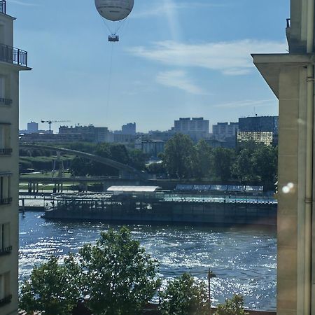 View Sur La Seine Appartement Parijs Buitenkant foto